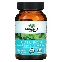 Organic India, Gotu Kola, 90 Vegetarian Caps