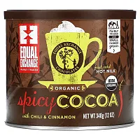 Equal Exchange, Organic, Spicy Cocoa with Chili &amp; Cinnamon, 12 oz (340 g)