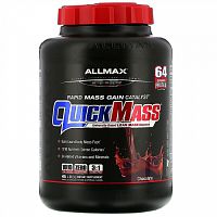 ALLMAX, QuickMass, катализатор для быстрого набора массы, шоколад, 2,72 кг (6 фунтов)