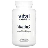 Vital Nutrients, Vitamin C Pure Ascorbic Acid, 220 Vegan Capsules