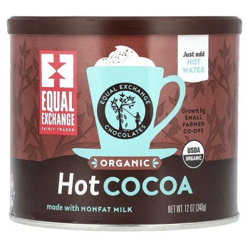 Equal Exchange, Organic Hot Cocoa, 12 oz (340 g)