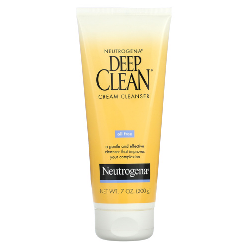 Neutrogena, Deep Clean, очищающий крем, 200 г (7 унций)