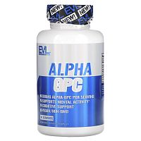 EVLution Nutrition, Alpha GPC, 150 мг, 60 растительных капсул