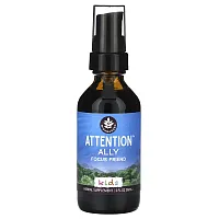 WishGarden Herbs, Kids, Attention Ally Focus Friend, 2 fl oz (59 ml)