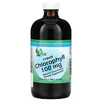 World Organic, Liquid Chlorophyll, 100 mg , 16 fl oz (474 ml)