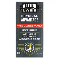 Action Labs, For Men, Physical Advantage, Tribulus &amp; Maca, 90 Vegcaps