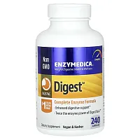 Enzymedica, Digest, Complete Enzyme Formula, 240 Capsules