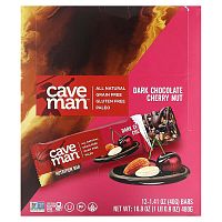 Caveman Foods, Nutrition Bar, Dark Chocolate Cherry Nut , 12 Bars, 1.41 oz (40 g) Each