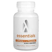 TransformHQ, Essentials, Caffeine + L-Theanine, 180 Capsules