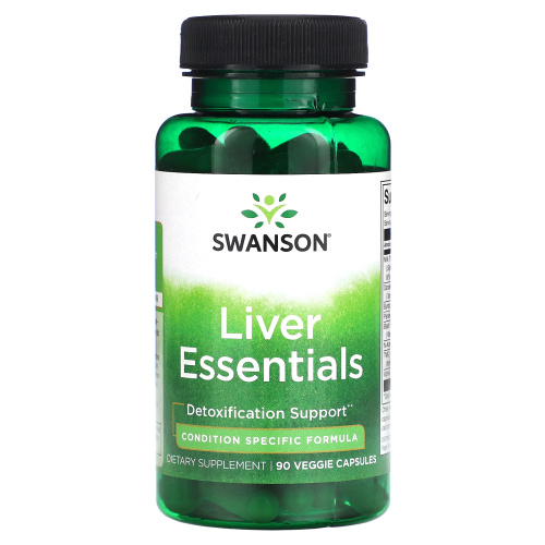 Swanson, Liver Essentials, 90 растительных капсул