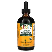 Herb Pharm, Kids, Cough Crusader, Alcohol Free, 4 fl oz (120 ml)