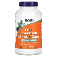 NOW Foods, Full Spectrum Minerals Caps, 240 Capsules