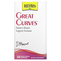 Natural Balance, Great Curves, 60 вегетарианских капсул