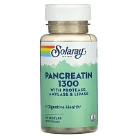 Solaray, Pancreatin 1300, 90 VegCaps