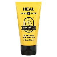 Bee Bald, Heal Head &amp; Face, Post-Shave Healing Balm, 2 fl oz (59 ml)