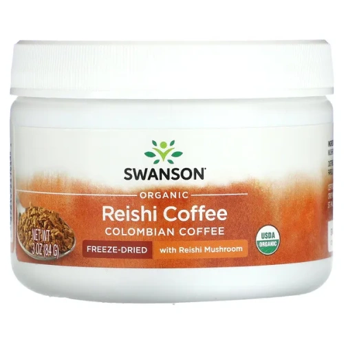 Swanson, Organic Reishi Coffee, Colombian, 3 oz (84 g)