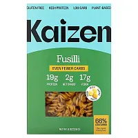 Kaizen, Fusilli, Gluten Free, High Protein, Low Carb, Plant-Based, 8 oz (226 g)