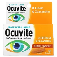 Ocuvite, Lutein &amp; Zeaxanthin, 36 Capsules