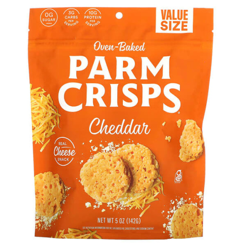 ParmCrisps, Oven-Baked, Cheddar, 5 oz (142 g)