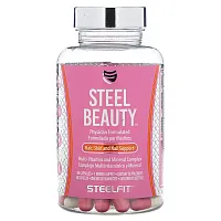 SteelFit, Steel Beauty, Hair Skin and Nail Support, 90 Capsules