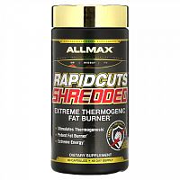 ALLMAX Nutrition, Rapidcuts Shredded, настоящий сжигатель жира все-в-одном, 90 капсул