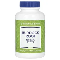 The Vitamin Shoppe, Burdock Root, 1,080 mg , 100 Vegetable Capsules (540 mg per Capsule)