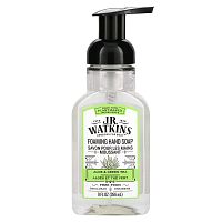 J R Watkins, Foaming Hand Soap, Aloe & Green Tea, 9 fl oz (266 ml)