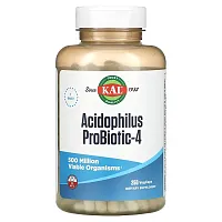 KAL, Acidophilus Probiotic-4, 250 VegCaps