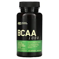 Optimum Nutrition, BCAA 1000 Caps, большая упаковка, 500 мг, 60 капсул