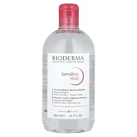 Bioderma, Sensibio H2O, Micellar Water Makeup Remover, 16.7 fl oz (500 ml)