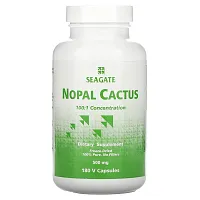 Seagate, Nopal Cactus, 500 mg, 180 V Capsules