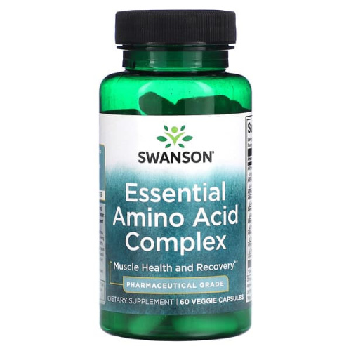 Swanson, Essential Amino Acid Complex, 60 Veggie Capsules