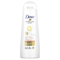 Dove, Dermacare Scalp, шампунь против перхоти, для снятия сухости и зуда, 355 мл (12 жидк. Унций)