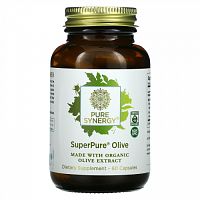 Pure Synergy, SuperPure Olive, 60 Capsules