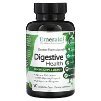 Emerald Laboratories, Digestive Health, Gluten, Dairy &amp; Beans+, 90 Vegetable Caps