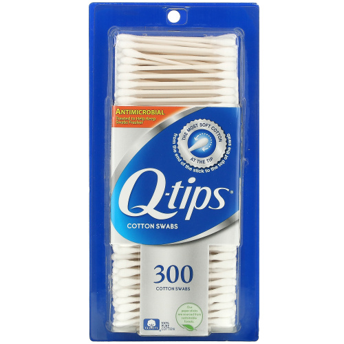 Q-tips, Cotton Swabs, 300 Swabs