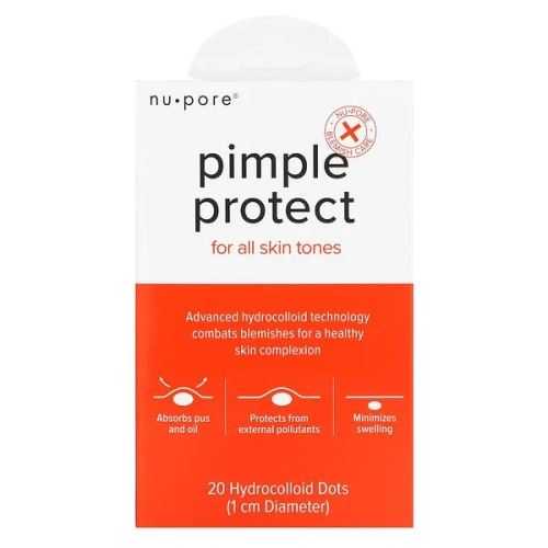 Nu-Pore, Pimple Protect, 20 Hydrocolloid Dots