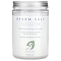 White Egret Personal Care, Epsom Salt, Unscented, 30 oz (850 g)