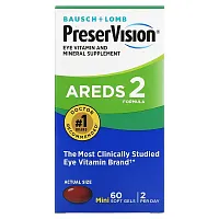 PreserVision, AREDS 2 Formula, 60 Mini Soft Gels