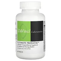 DaVinci Laboratories of Vermont, Ultimate Prenatal, 150 Tablets