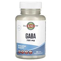 KAL, GABA, 750 mg, 90 Tablets