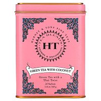 Harney & Sons, Green Tea with Thai Flavors, 20 Tea Sachets, 1.4 oz (40 g)