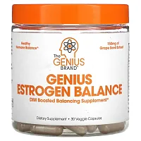 The Genius Brand, Genius Estrogen Balance , 30 Veggie Capsules