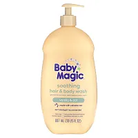 Baby Magic, Soothing Hair &amp; Body Wash, Vanilla &amp; Oat, 30 fl oz (887 ml)