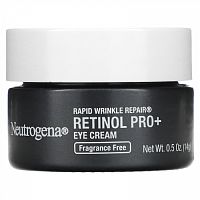 Neutrogena, Rapid Wrinkle Repair, крем для кожи вокруг глаз с ретинолом, без отдушек, 14 г (0,5 унции)