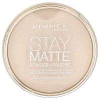 Rimmel London, Stay Matte, Lightweight Mattifying Powder, 011 Creamy Natural, 0.49 oz (14 g)