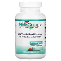 Nutricology, Milk Thistle Seed Complex, 120 Vegetarian Capsules