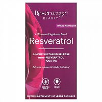 ReserveAge Nutrition, Resveratrol with Trans-Resveratrol, 500 mg, 60 Veggie Capsules