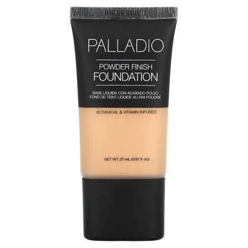 Palladio, Powder Finish Foundation, Sandy Beige PFS04, 0.91 fl oz (27 ml)