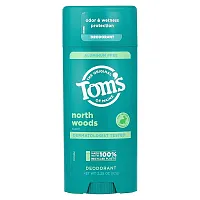 Tom&#x27;s of Maine, Aluminum Free Deodorant, North Woods, 3.25 oz (92 g)